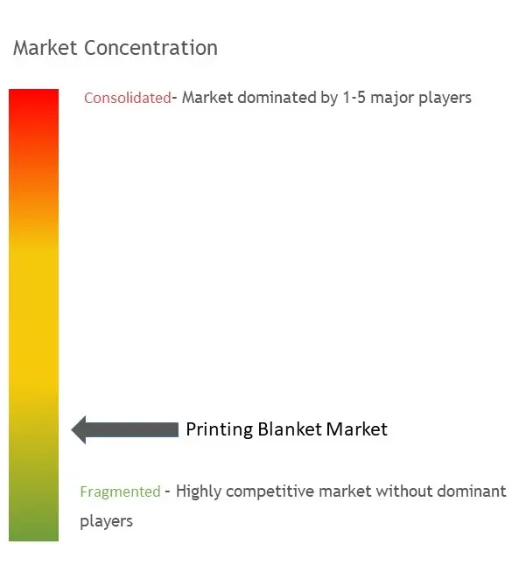 Printing Blanket Market Concentration